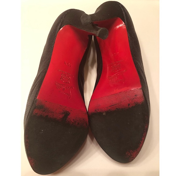 SOLD ⛔️ Christian Louboutin Peep Toe Heels - Picture 4 of 9